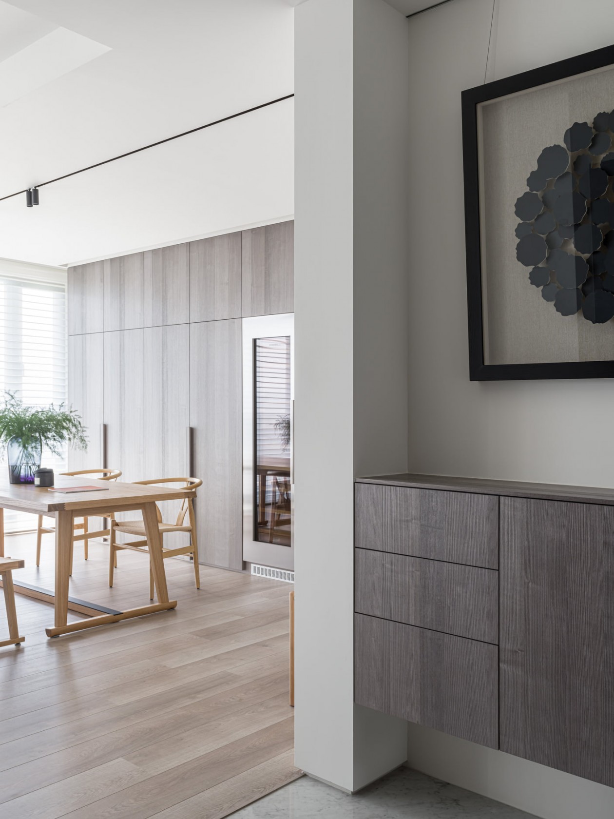 現(xiàn)代極簡風格室內設計家裝案例-玄關 現(xiàn)代極簡風格室內設計家裝案例-玄關