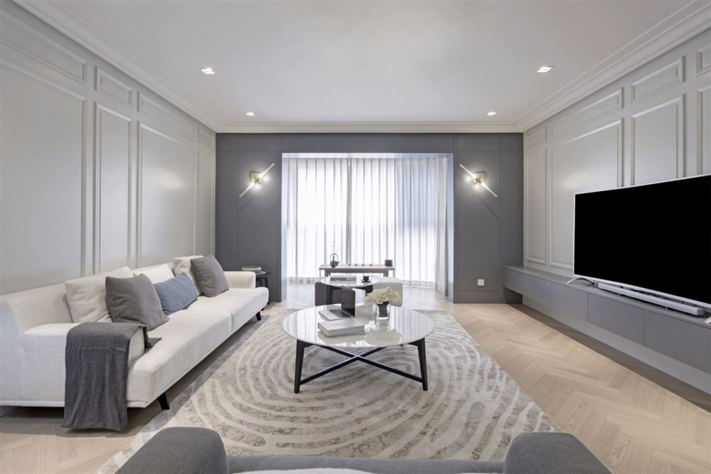 湛江市龍基花園現(xiàn)代簡(jiǎn)約風(fēng)格四居室裝修案例