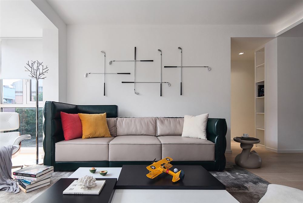 汕頭市新宸灣現(xiàn)代簡(jiǎn)約風(fēng)格三居室裝修案例