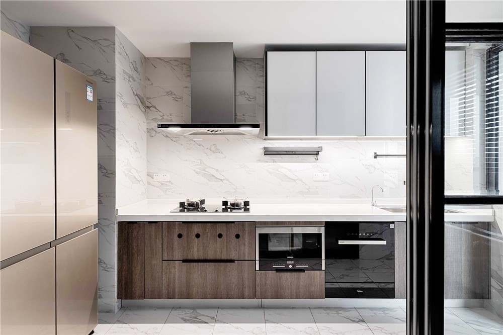 現(xiàn)代簡約風(fēng)格室內(nèi)家裝案例效果圖-廚房 現(xiàn)代簡約風(fēng)格室內(nèi)家裝案例效果圖-廚房