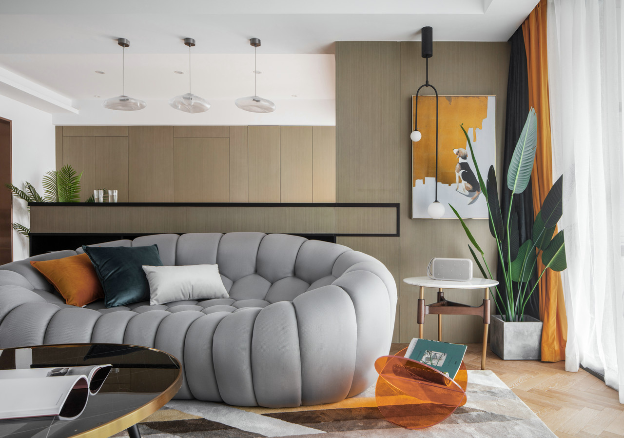 北歐風格家裝設計室內裝修效果圖-客廳 北歐風格家裝設計室內裝修效果圖-客廳