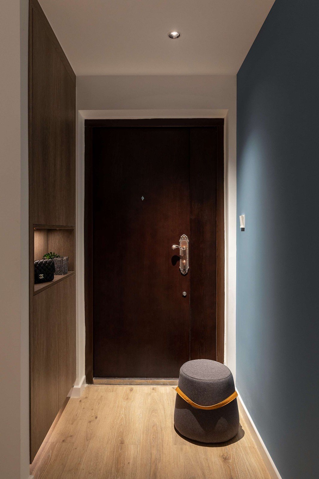 混搭風格家裝設計室內(nèi)裝修效果圖-玄關