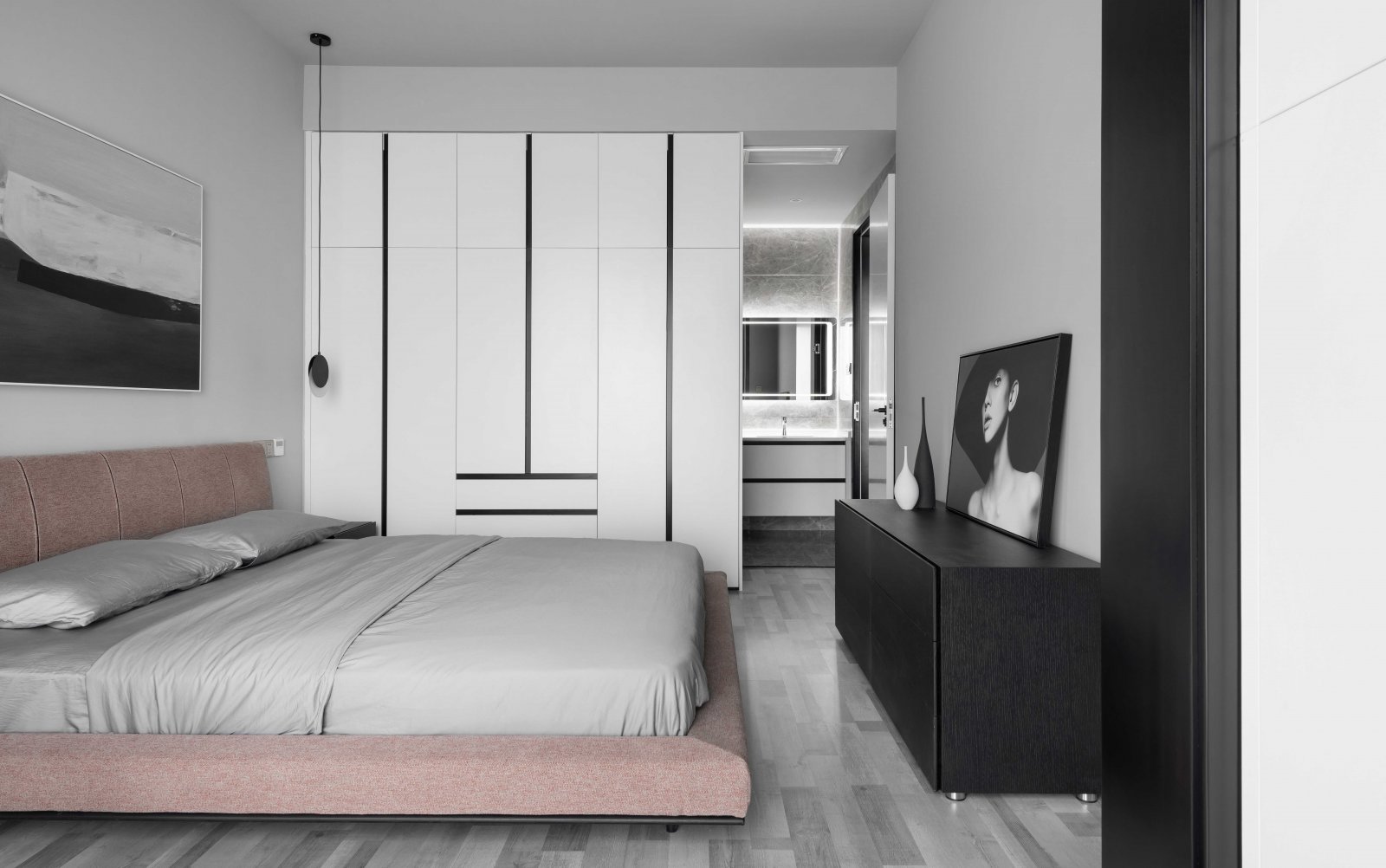 佛山裝修公司現(xiàn)代前衛(wèi)風(fēng)格室內(nèi)裝修效果圖-臥室 佛山裝修公司現(xiàn)代前衛(wèi)風(fēng)格室內(nèi)裝修效果圖-臥室