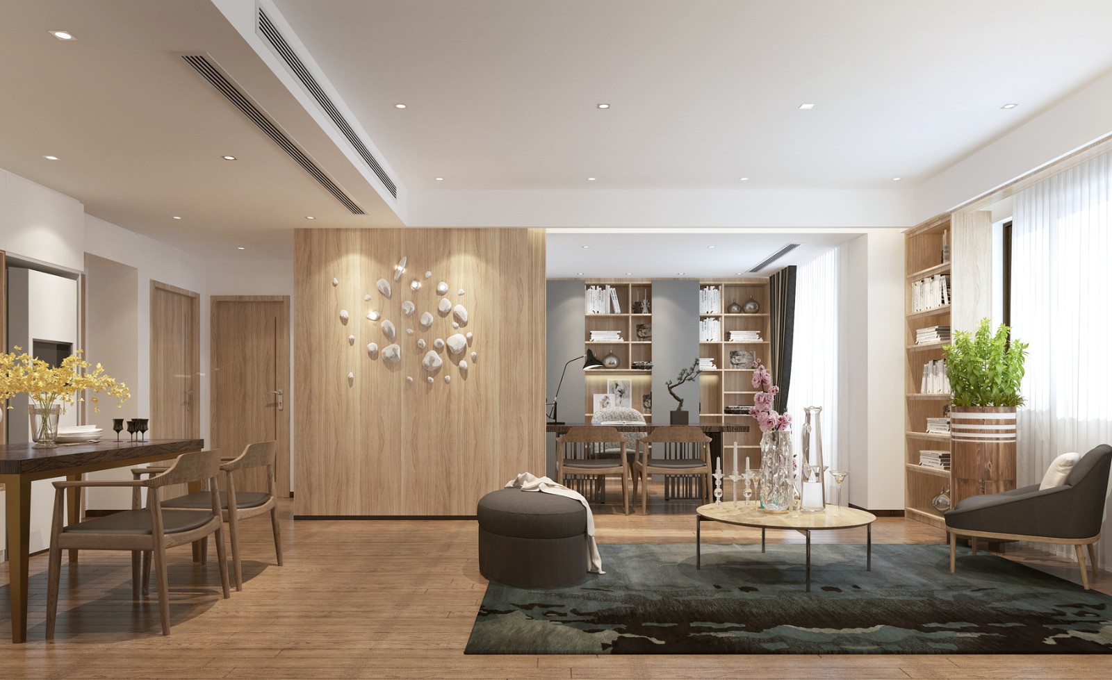 裝修案例北歐簡約風格室內(nèi)裝修效果圖-客餐廳 裝修案例北歐簡約風格室內(nèi)裝修效果圖-客餐廳