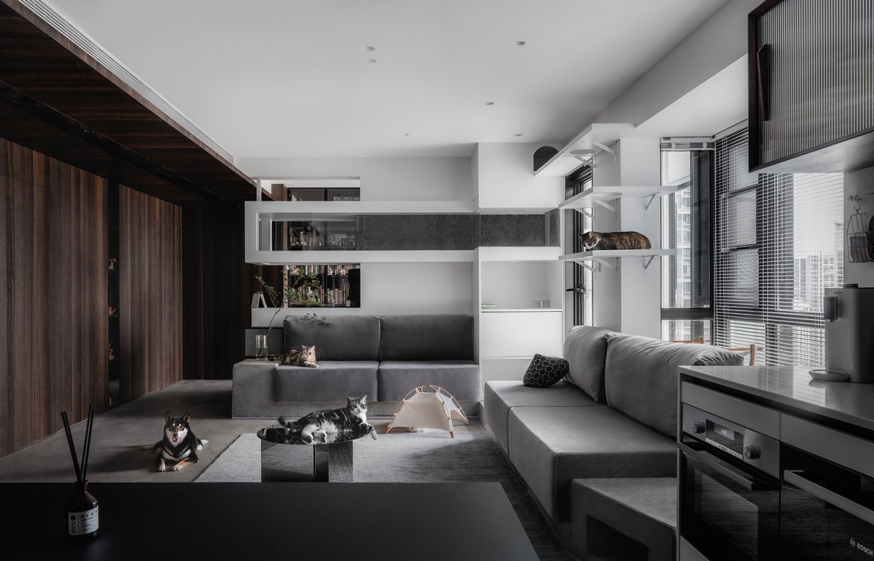 現(xiàn)代簡約風(fēng)格室內(nèi)設(shè)計(jì)家裝案例-客廳 現(xiàn)代簡約風(fēng)格室內(nèi)設(shè)計(jì)家裝案例-客廳