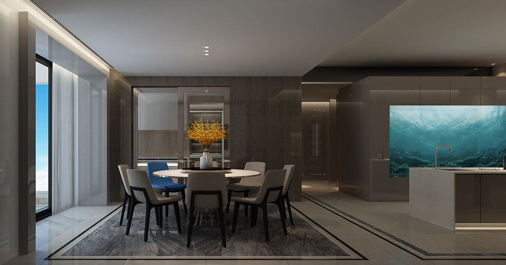 現(xiàn)代簡約風格室內裝修設計效果圖-鉆石之家富春山居-室內餐廳裝修設計 現(xiàn)代簡約風格室內裝修設計效果圖-鉆石之家富春山居-室內餐廳裝修設計