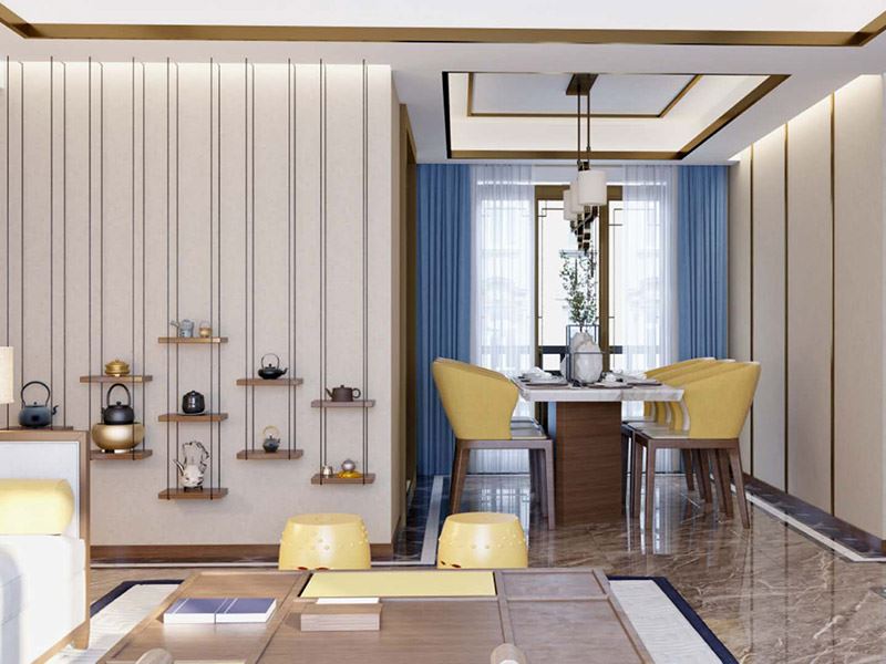 泰州市靖江恒大御景半島別墅現(xiàn)代簡(jiǎn)約風(fēng)格三居室裝修案例