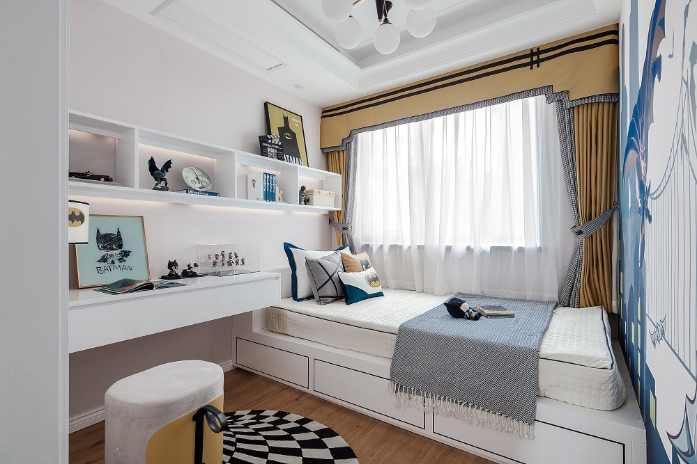 法式復(fù)古風(fēng)格室內(nèi)家裝案例效果圖-兒童房 法式復(fù)古風(fēng)格室內(nèi)家裝案例效果圖-兒童房