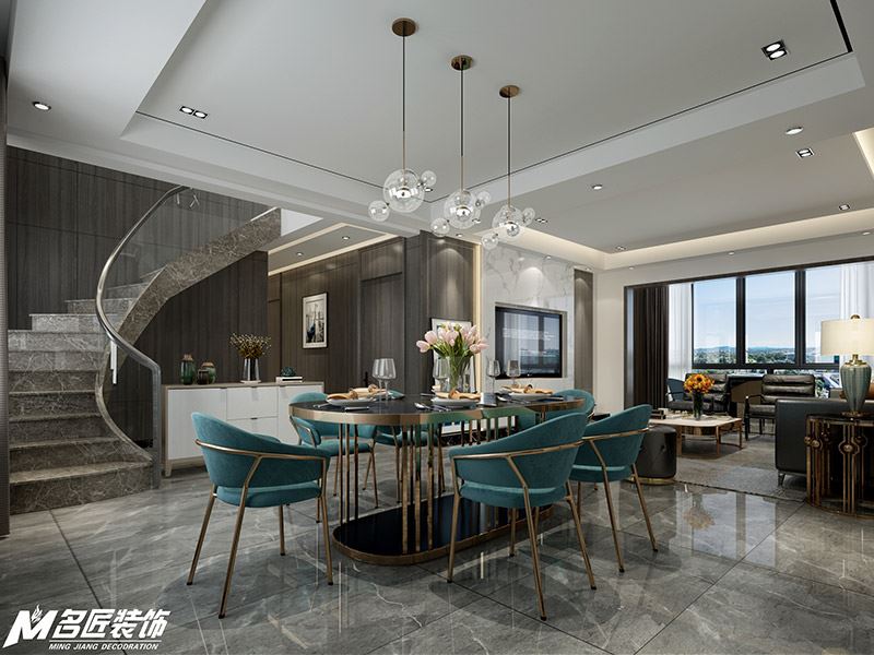 佛山市高明碧桂園·花城薈北歐風(fēng)格復(fù)式裝修案例