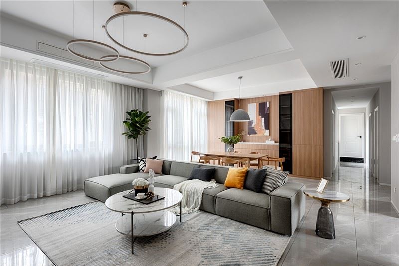 惠州市合生上觀國(guó)際北歐風(fēng)格三居室裝修案例