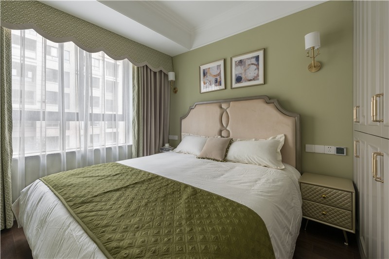 裝修公司美式風格室內(nèi)裝修效果圖-次臥 裝修公司美式風格室內(nèi)裝修效果圖-次臥