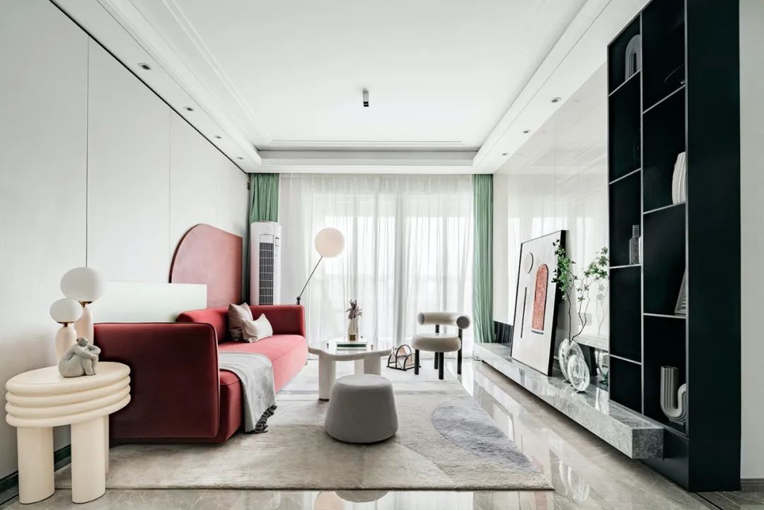 現(xiàn)代摩登風格室內(nèi)設計家裝案例-客廳 現(xiàn)代摩登風格室內(nèi)設計家裝案例-客廳