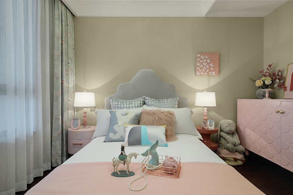 現(xiàn)代簡約風(fēng)格室內(nèi)家裝案例效果圖-兒童房 現(xiàn)代簡約風(fēng)格室內(nèi)家裝案例效果圖-兒童房