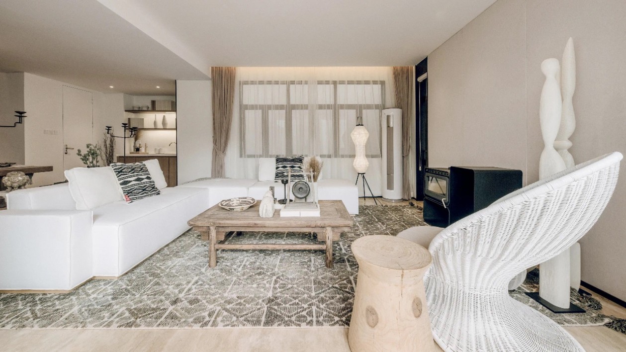 現(xiàn)代自然風格室內(nèi)家裝案例效果圖-客廳 現(xiàn)代自然風格室內(nèi)家裝案例效果圖-客廳