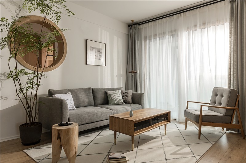 北歐簡約風格家裝設計室內裝修效果圖-客廳 北歐簡約風格家裝設計室內裝修效果圖-客廳