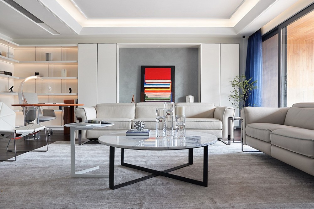 現(xiàn)代簡約風(fēng)格室內(nèi)家裝案例效果圖-客廳 現(xiàn)代簡約風(fēng)格室內(nèi)家裝案例效果圖-客廳