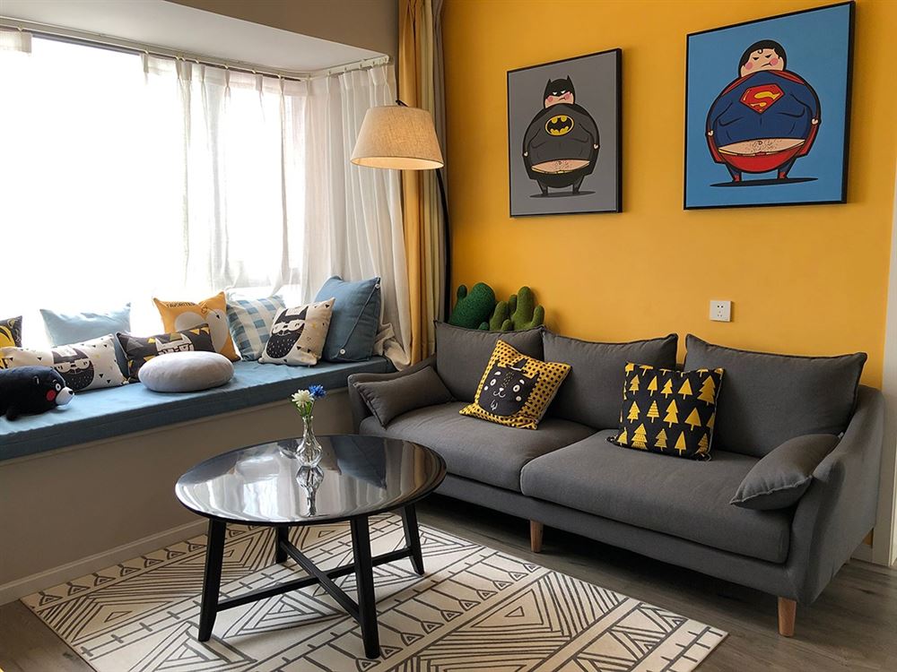 廣州市保利花城北歐風格三居室裝修案例