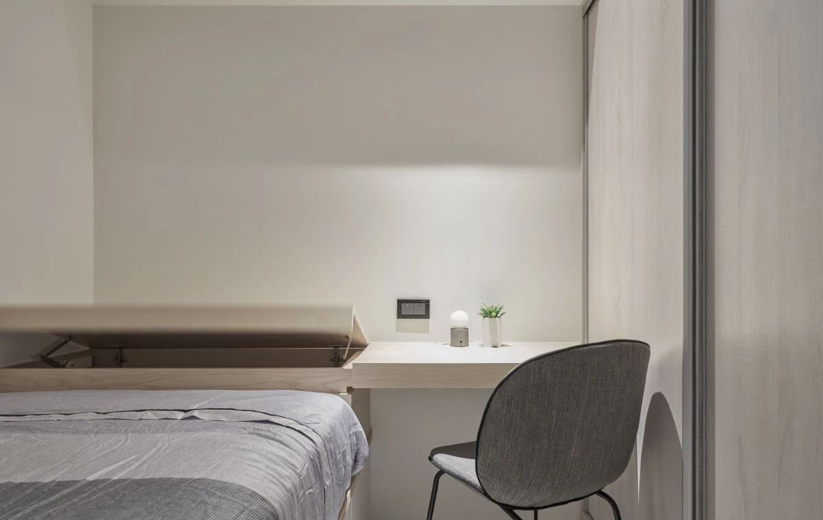 裝修案例現(xiàn)代極簡(jiǎn)風(fēng)格室內(nèi)裝修效果圖-客臥 裝修案例現(xiàn)代極簡(jiǎn)風(fēng)格室內(nèi)裝修效果圖-客臥