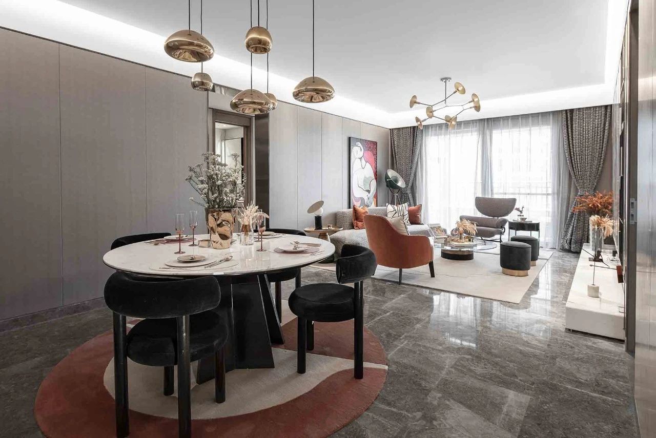 現(xiàn)代前衛(wèi)風格室內設計家裝案例-餐廳 現(xiàn)代前衛(wèi)風格室內設計家裝案例-餐廳