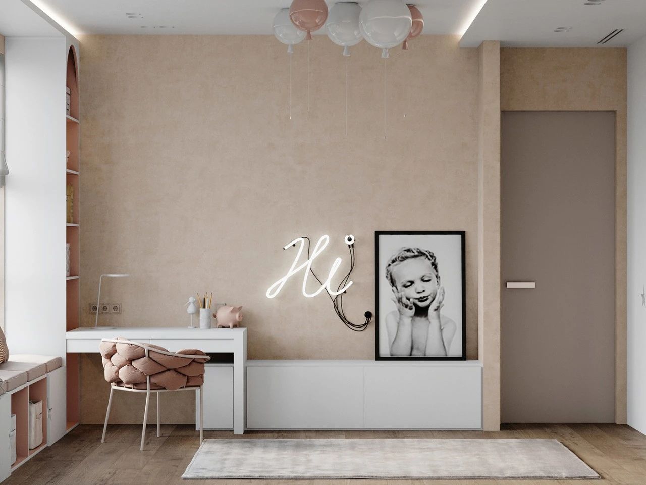 現(xiàn)代簡約風格室內(nèi)設(shè)計家裝案例-次臥書臺 現(xiàn)代簡約風格室內(nèi)設(shè)計家裝案例-次臥書臺