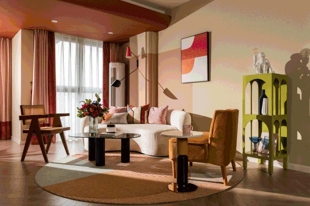 裝修案例混搭風格室內(nèi)裝修效果圖-客廳 裝修案例混搭風格室內(nèi)裝修效果圖-客廳