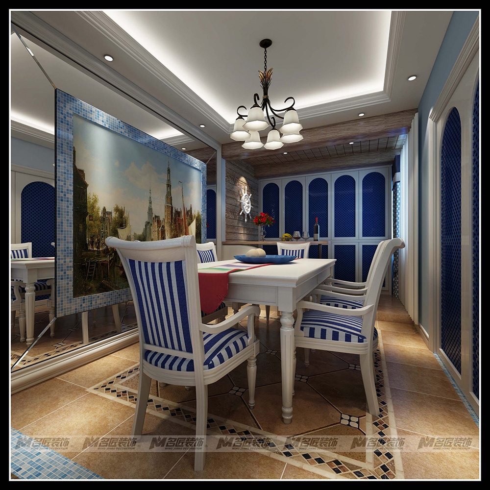 龍宸梧桐郡三居155平米北歐風(fēng)格裝修案例-餐廳 龍宸梧桐郡三居155平米北歐風(fēng)格裝修案例-餐廳