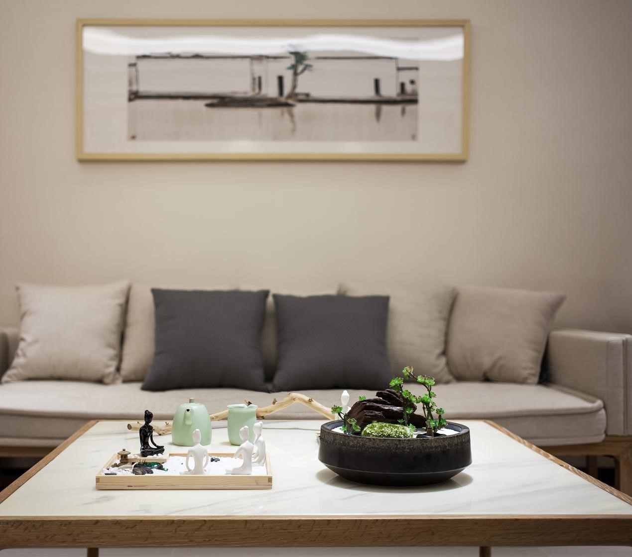 新中式風(fēng)格家裝設(shè)計(jì)室內(nèi)裝修效果圖-客廳茶幾 新中式風(fēng)格家裝設(shè)計(jì)室內(nèi)裝修效果圖-客廳茶幾