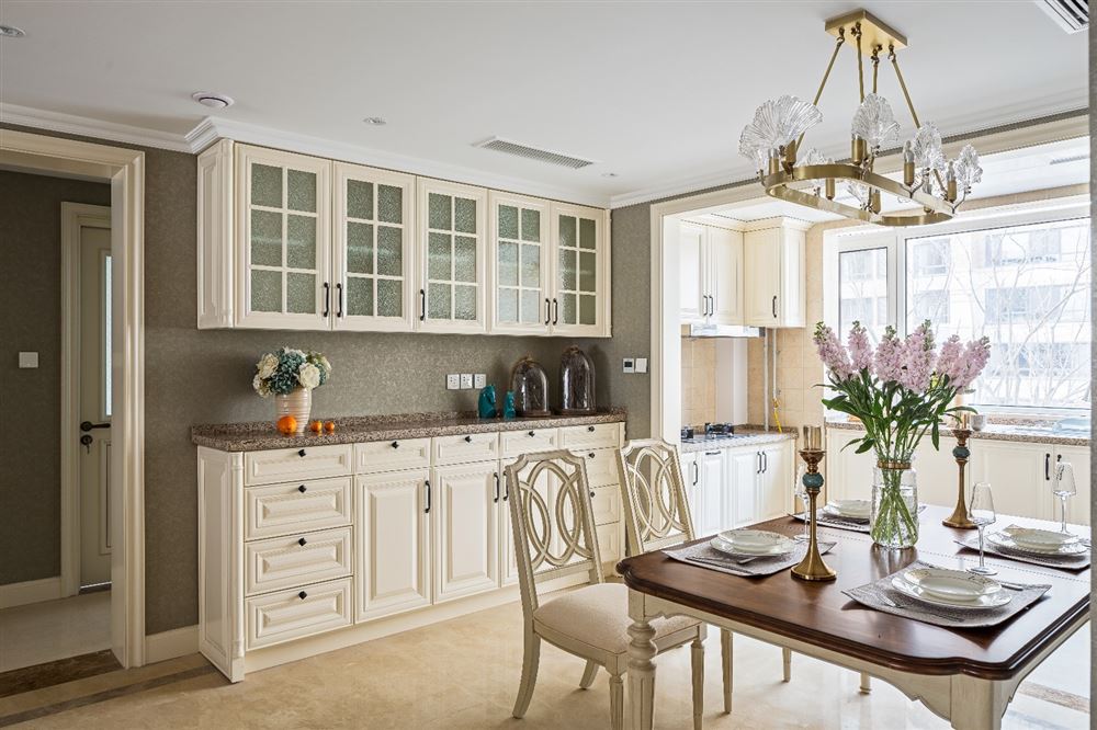 廣州市恒大御景半島美式風(fēng)格三居室裝修案例