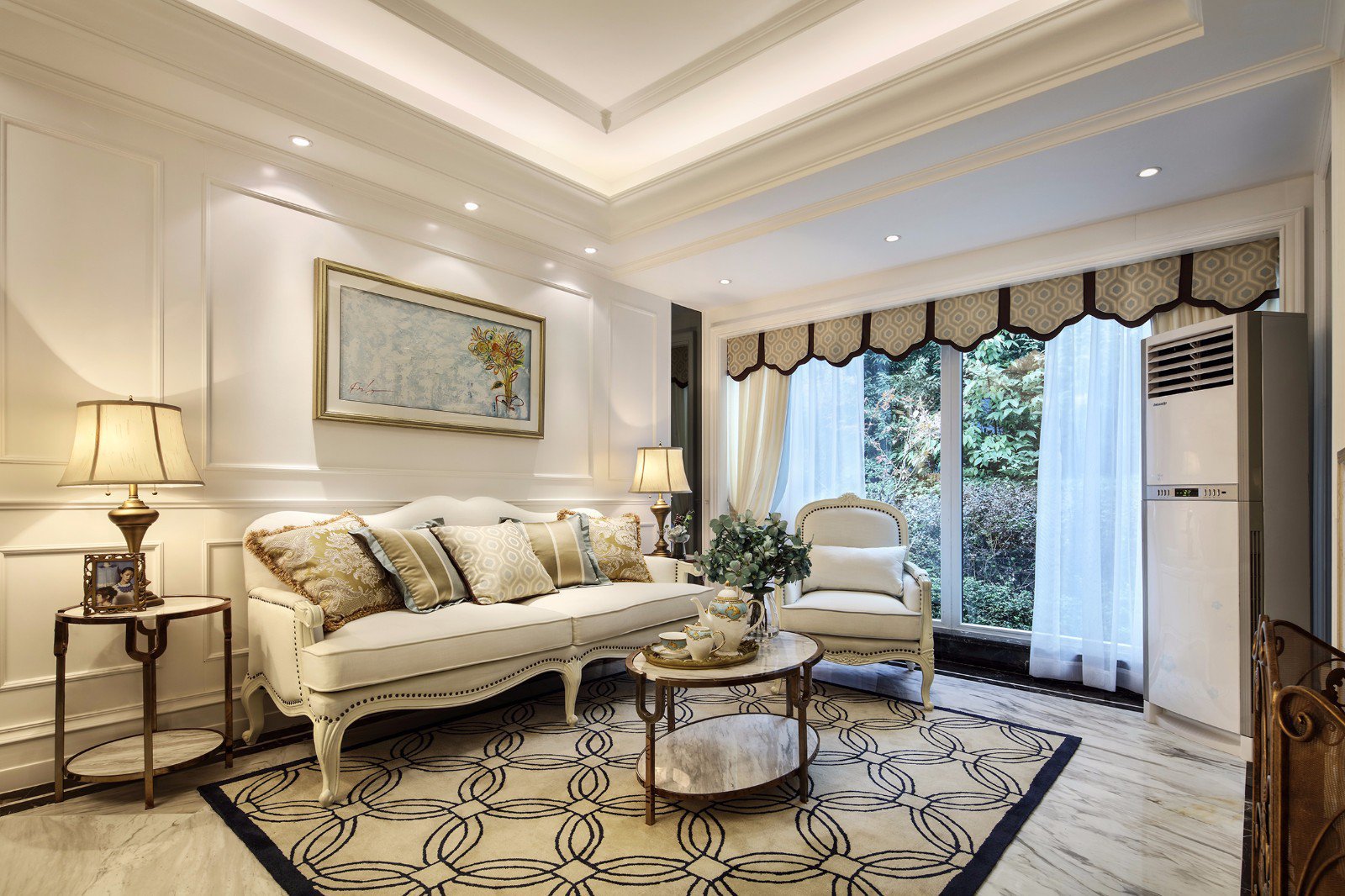 歐式風(fēng)格家裝設(shè)計(jì)室內(nèi)裝修效果圖-客廳 歐式風(fēng)格家裝設(shè)計(jì)室內(nèi)裝修效果圖-客廳