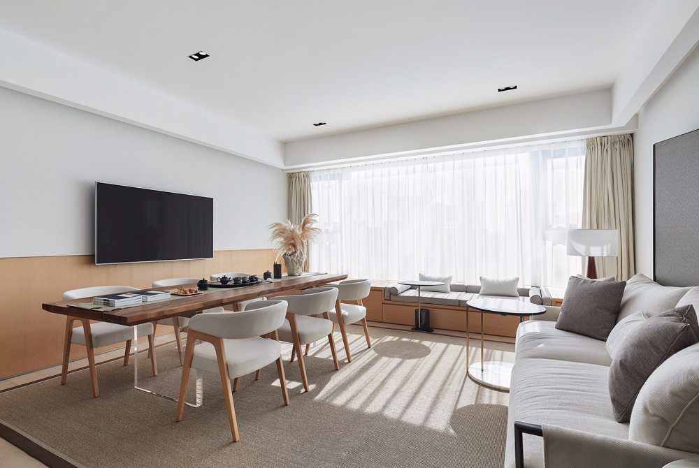 現(xiàn)代簡約風格室內(nèi)家裝案例效果圖-餐廳 現(xiàn)代簡約風格室內(nèi)家裝案例效果圖-餐廳