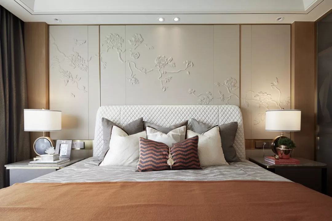 裝修案例新中式風格室內裝修效果圖-臥室 裝修案例新中式風格室內裝修效果圖-臥室