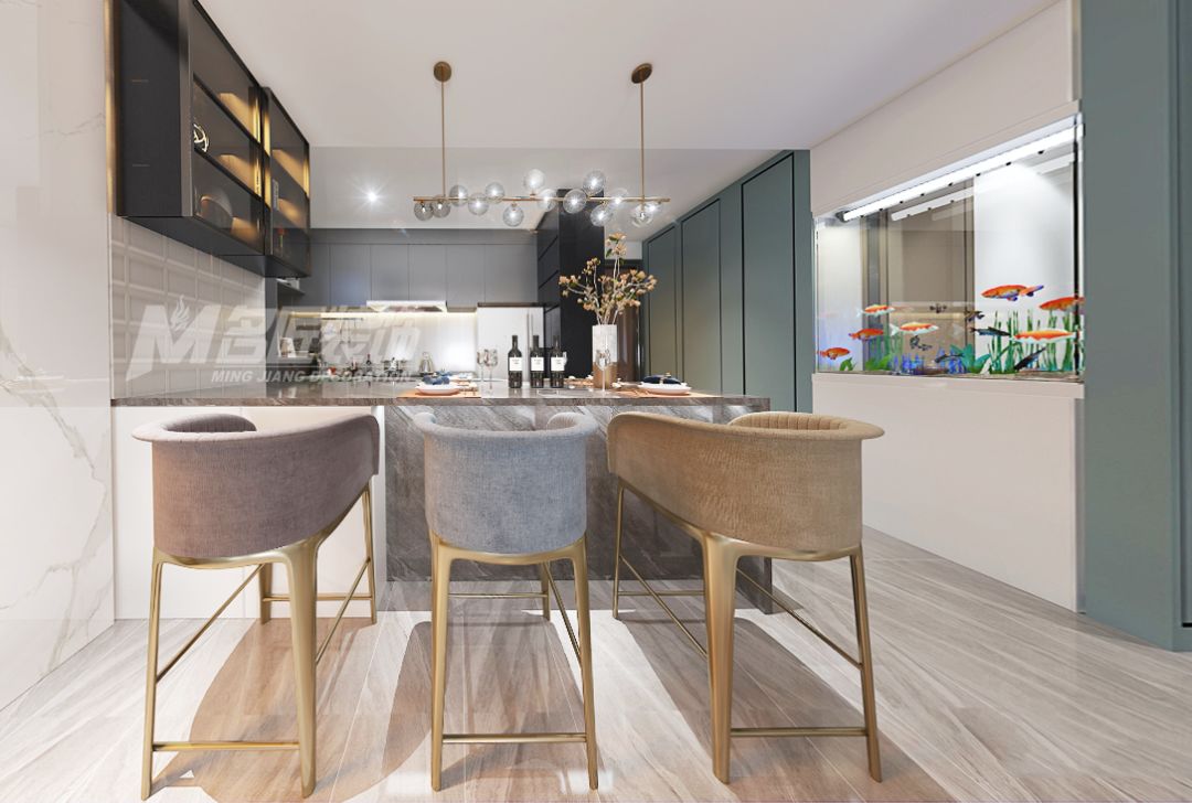 小戶型北歐輕奢室內(nèi)裝修設(shè)計-餐廳 小戶型北歐輕奢室內(nèi)裝修設(shè)計-餐廳