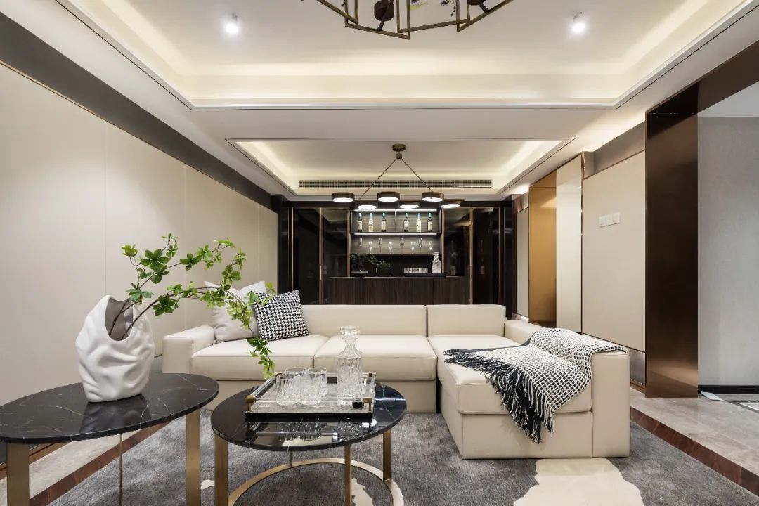 裝修案例新中式風(fēng)格室內(nèi)裝修效果圖-客廳 裝修案例新中式風(fēng)格室內(nèi)裝修效果圖-客廳