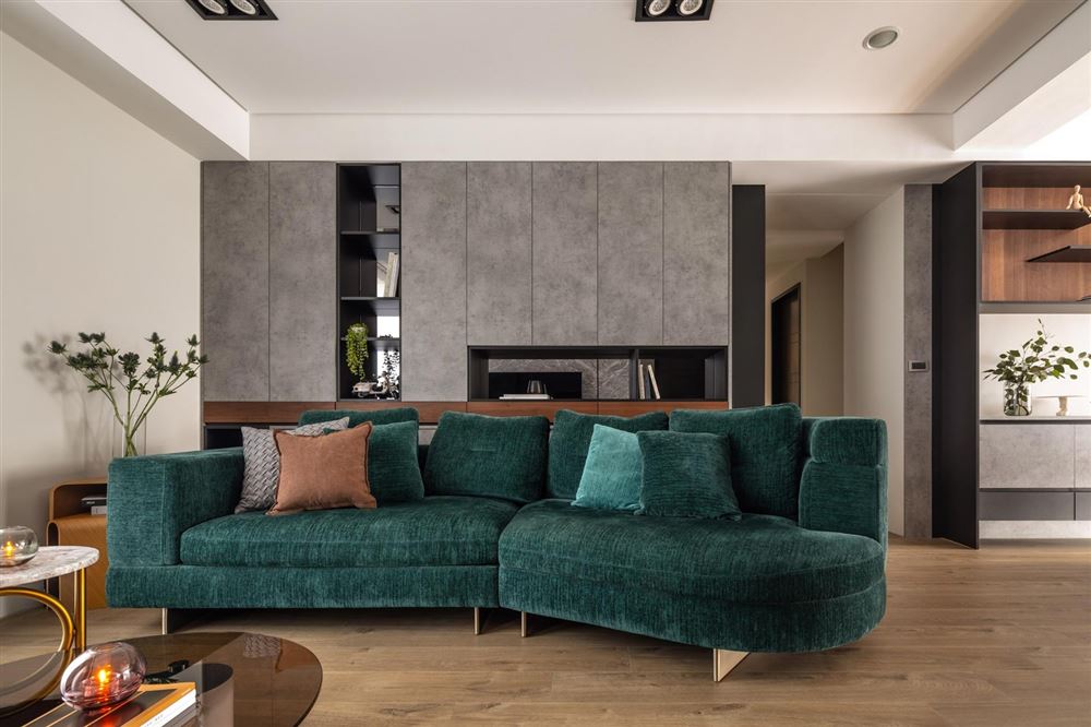 廣州市樂意居花苑現(xiàn)代簡(jiǎn)約風(fēng)格三居室裝修案例