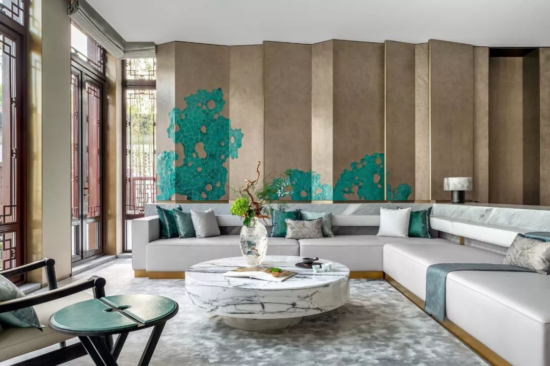 新中式風(fēng)格家裝設(shè)計室內(nèi)裝修效果圖-客廳 新中式風(fēng)格家裝設(shè)計室內(nèi)裝修效果圖-客廳