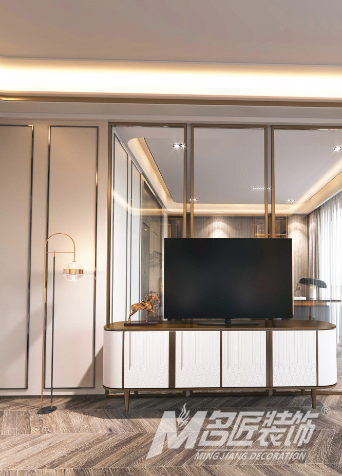 別墅大宅裝修設計-主臥電視背景墻 別墅大宅裝修設計-主臥電視背景墻