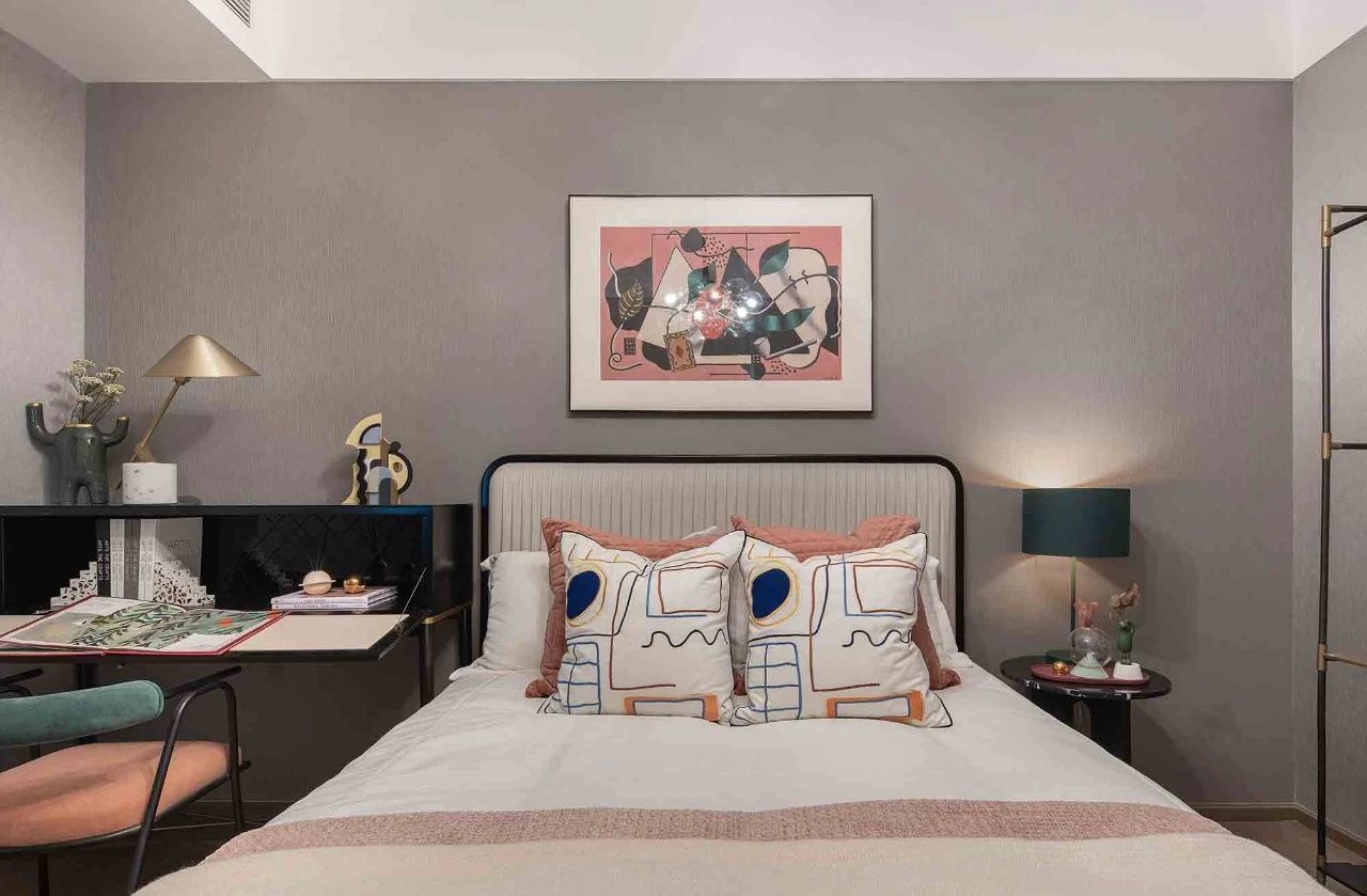 現(xiàn)代前衛(wèi)風格室內設計家裝案例-次臥 現(xiàn)代前衛(wèi)風格室內設計家裝案例-次臥