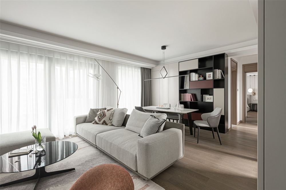 佛山市萬科中駿金域西江現(xiàn)代簡約風(fēng)格三居室裝修案例