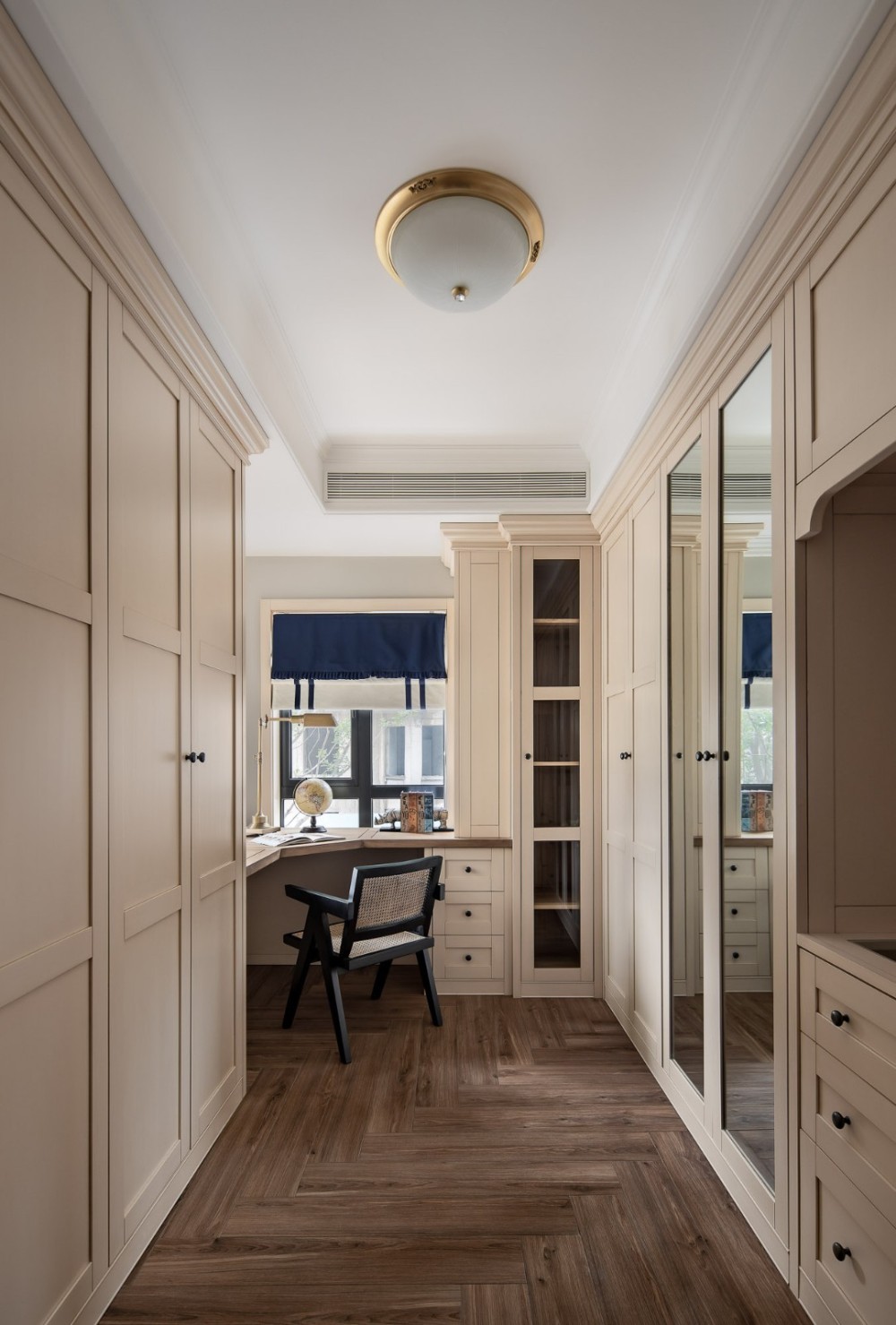 現(xiàn)代美式風(fēng)格室內(nèi)家裝案例效果圖-書(shū)房 現(xiàn)代美式風(fēng)格室內(nèi)家裝案例效果圖-書(shū)房