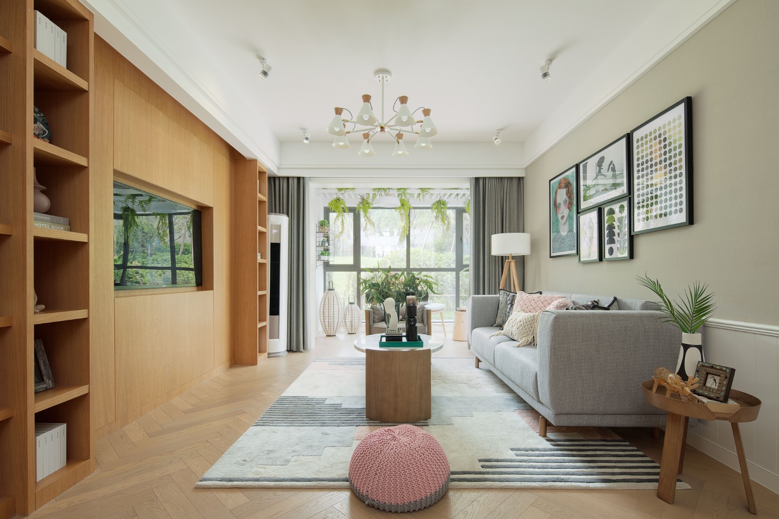 北歐風(fēng)格家裝設(shè)計(jì)室內(nèi)裝修效果圖-客廳 北歐風(fēng)格家裝設(shè)計(jì)室內(nèi)裝修效果圖-客廳