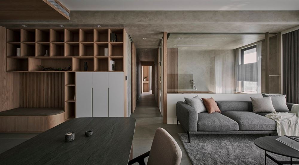 江門市經(jīng)緯凱旋世家現(xiàn)代簡約風(fēng)格三居室裝修案例