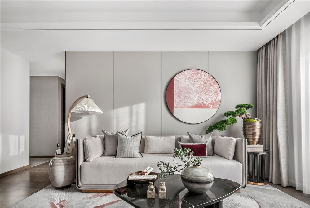 湛江市達(dá)信苑輕奢風(fēng)格三居室裝修案例