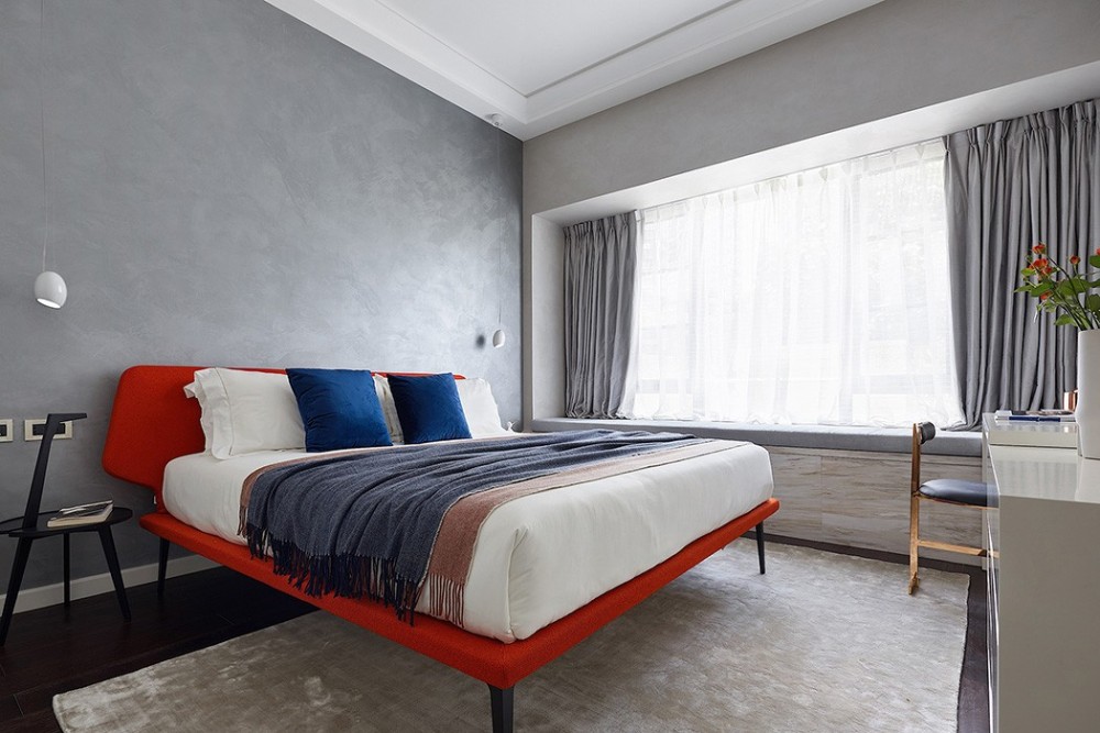 現(xiàn)代簡約風(fēng)格室內(nèi)家裝案例效果圖-次臥 現(xiàn)代簡約風(fēng)格室內(nèi)家裝案例效果圖-次臥