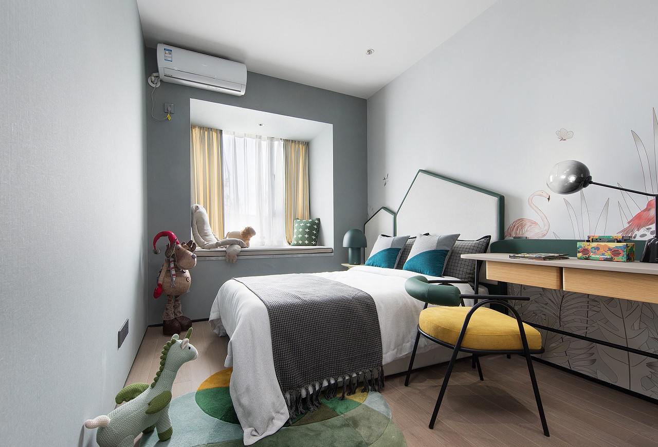 裝修案例現(xiàn)代簡約風格室內裝修效果圖-兒童房 裝修案例現(xiàn)代簡約風格室內裝修效果圖-兒童房