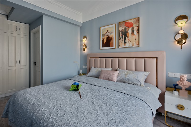 裝修公司混搭風格室內(nèi)裝修效果圖-臥室 裝修公司混搭風格室內(nèi)裝修效果圖-臥室