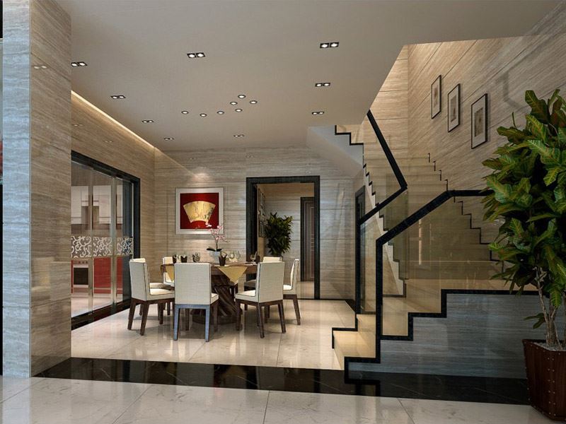 佛山市美的&middot;金地&middot;新明珠&middot;鳳翔灣壹號新中式風格別墅裝修案例