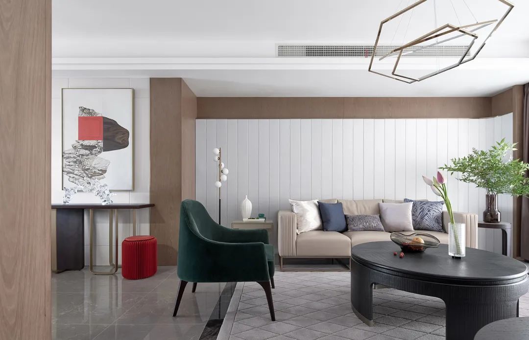 新中式風(fēng)格室內(nèi)設(shè)計(jì)家裝案例-客廳茶幾沙發(fā) 新中式風(fēng)格室內(nèi)設(shè)計(jì)家裝案例-客廳茶幾沙發(fā)