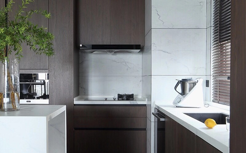 現(xiàn)代簡約風(fēng)格室內(nèi)家裝案例效果圖-廚房 現(xiàn)代簡約風(fēng)格室內(nèi)家裝案例效果圖-廚房