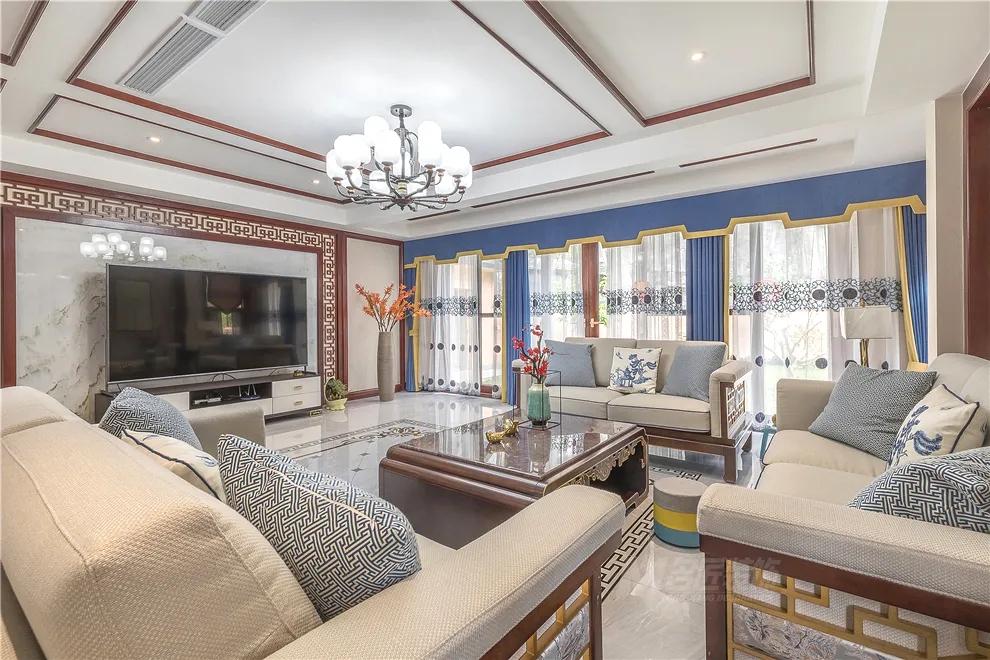 別墅大宅裝修設(shè)計-客廳 別墅大宅裝修設(shè)計-客廳