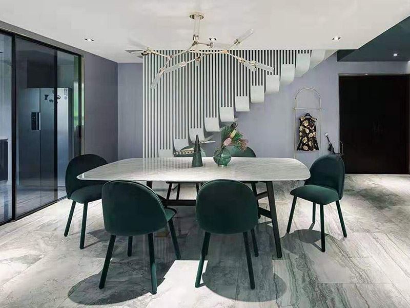 湖州市南潯吾悅廣場現(xiàn)代風格復式裝修案例